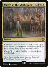 Marcha das Multidões / March of the Multitudes - Magic: The Gathering - MoxLand